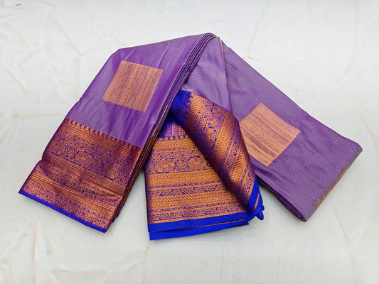 Fancy Border SOFT SILK Sarees