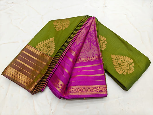 Fancy Border SOFT SILK Sarees