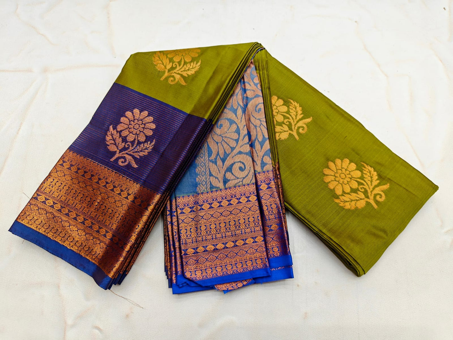 Fancy Border SOFT SILK Sarees