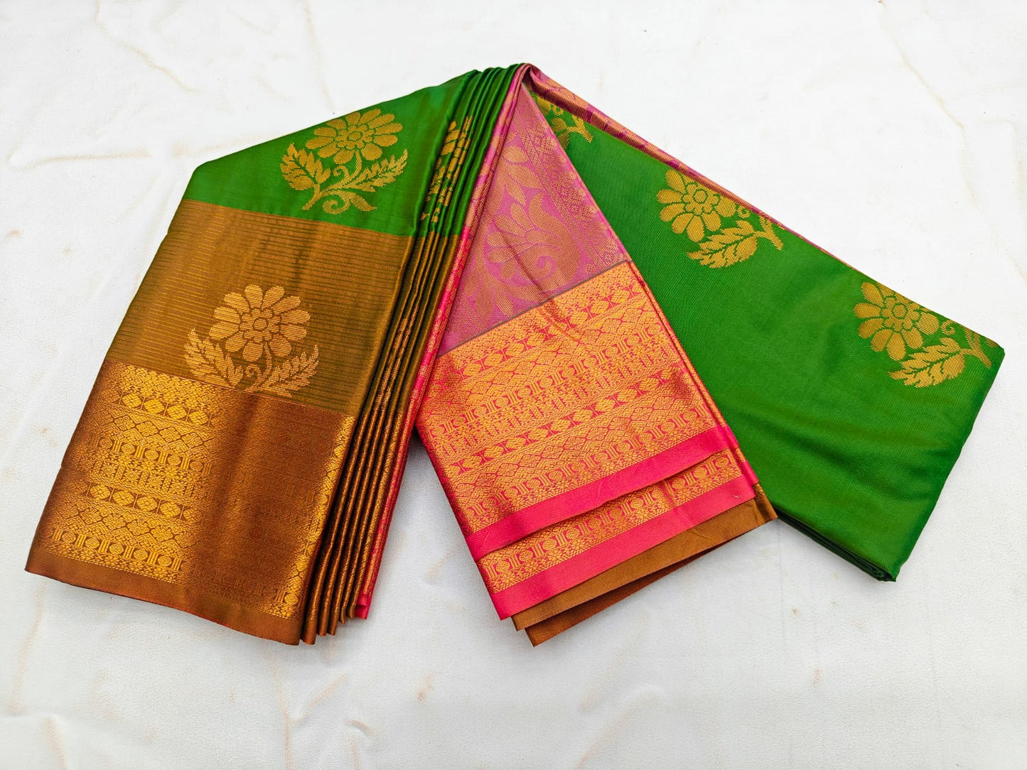 🌺 _Fancy Border SOFT SILK Sarees _🌺