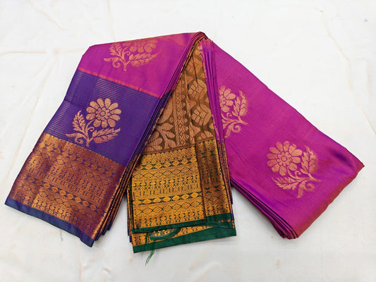 Fancy Border SOFT SILK Sarees