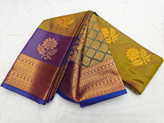 Fancy Border SOFT SILK Sarees