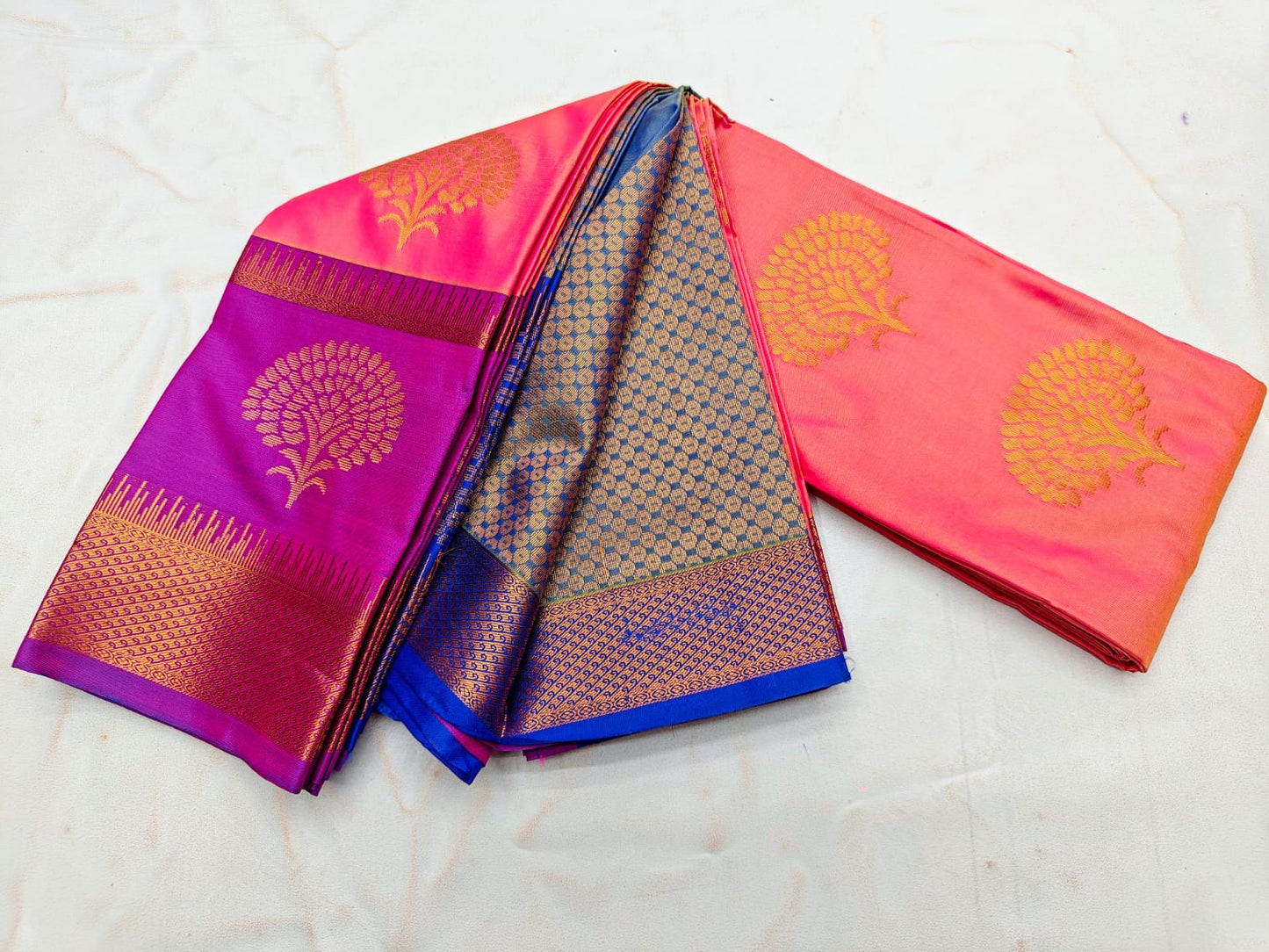 Fancy Border SOFT SILK Sarees