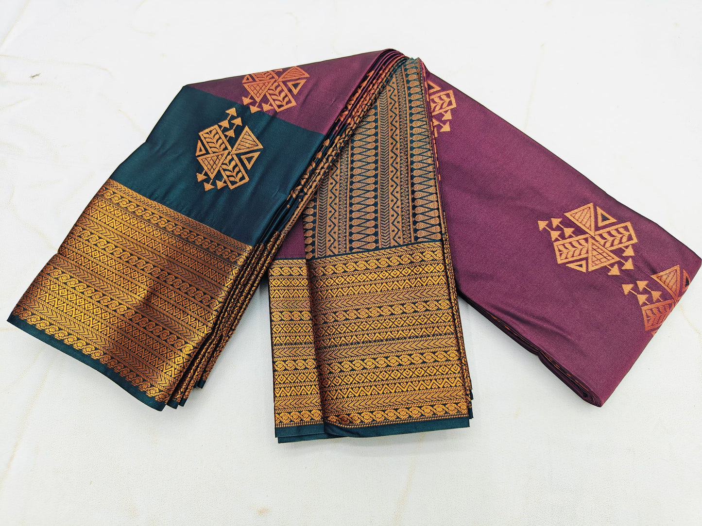 Fancy Border SOFT SILK Sarees