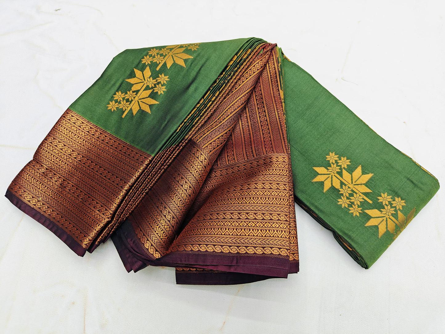 Fancy Border SOFT SILK Sarees