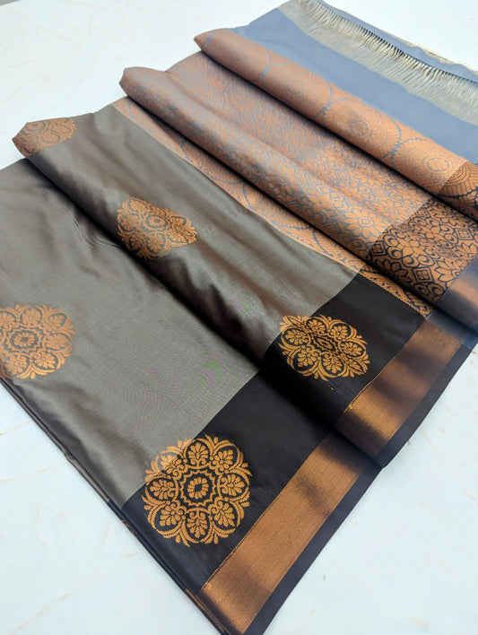 _Fancy Border SOFT SILK Sarees