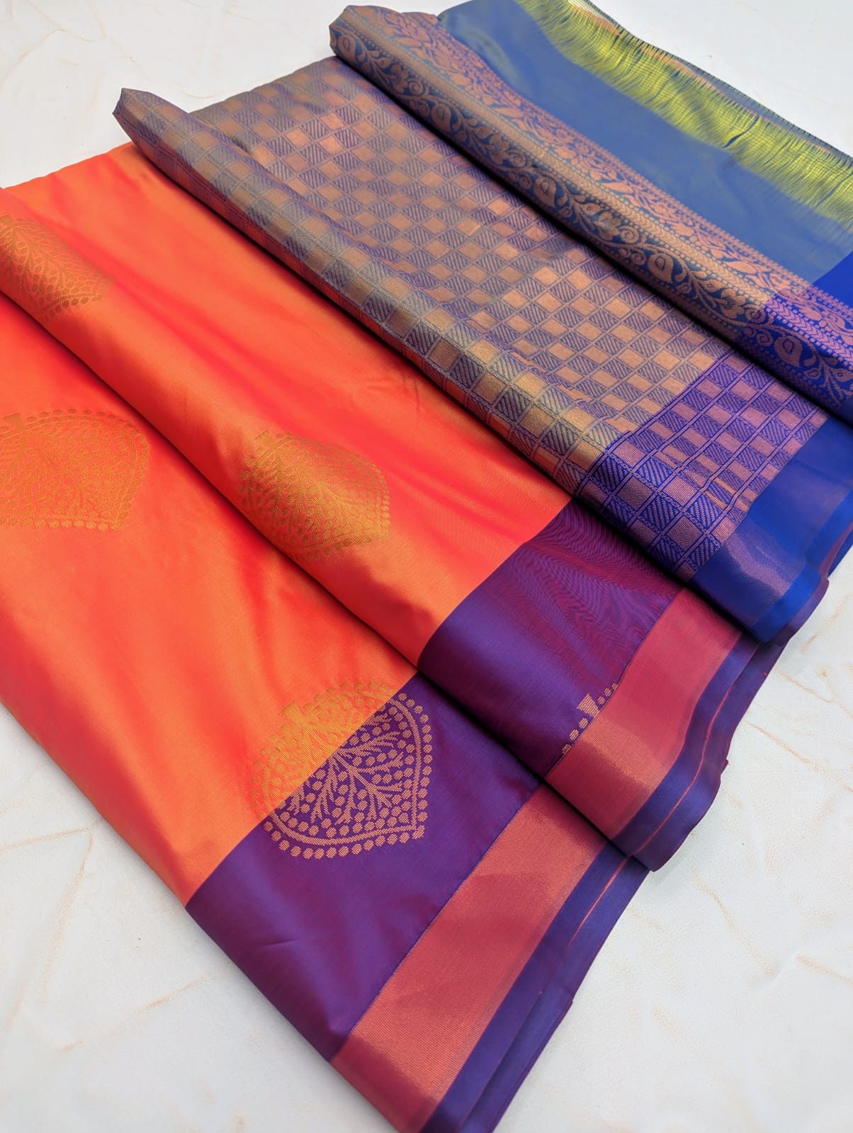 _Fancy Border SOFT SILK Sarees