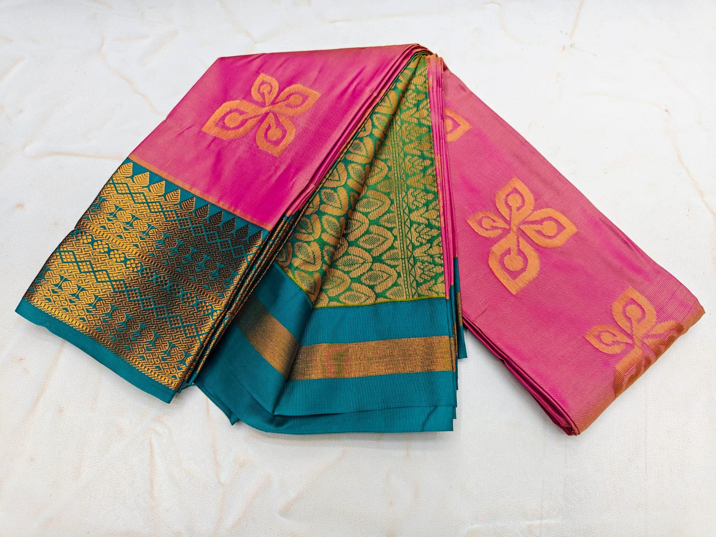 _Fancy Kuttu Border SOFT SILK Sarees