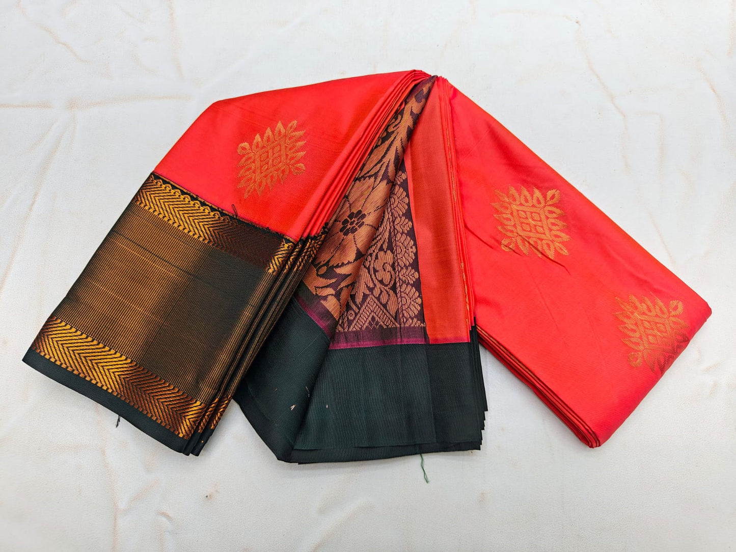 _Fancy Kuttu Border SOFT SILK Sarees