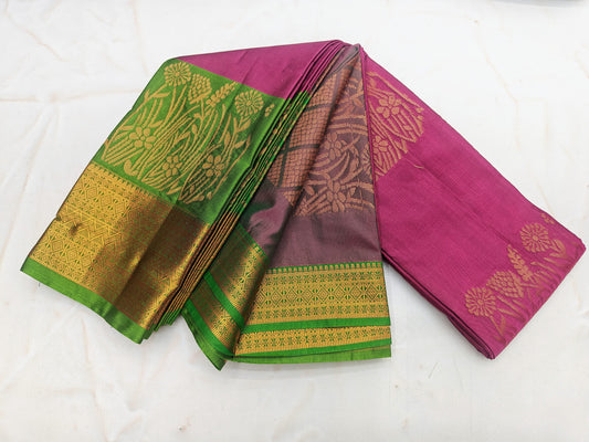 Fancy Kuttu Border SOFT SILK Sarees