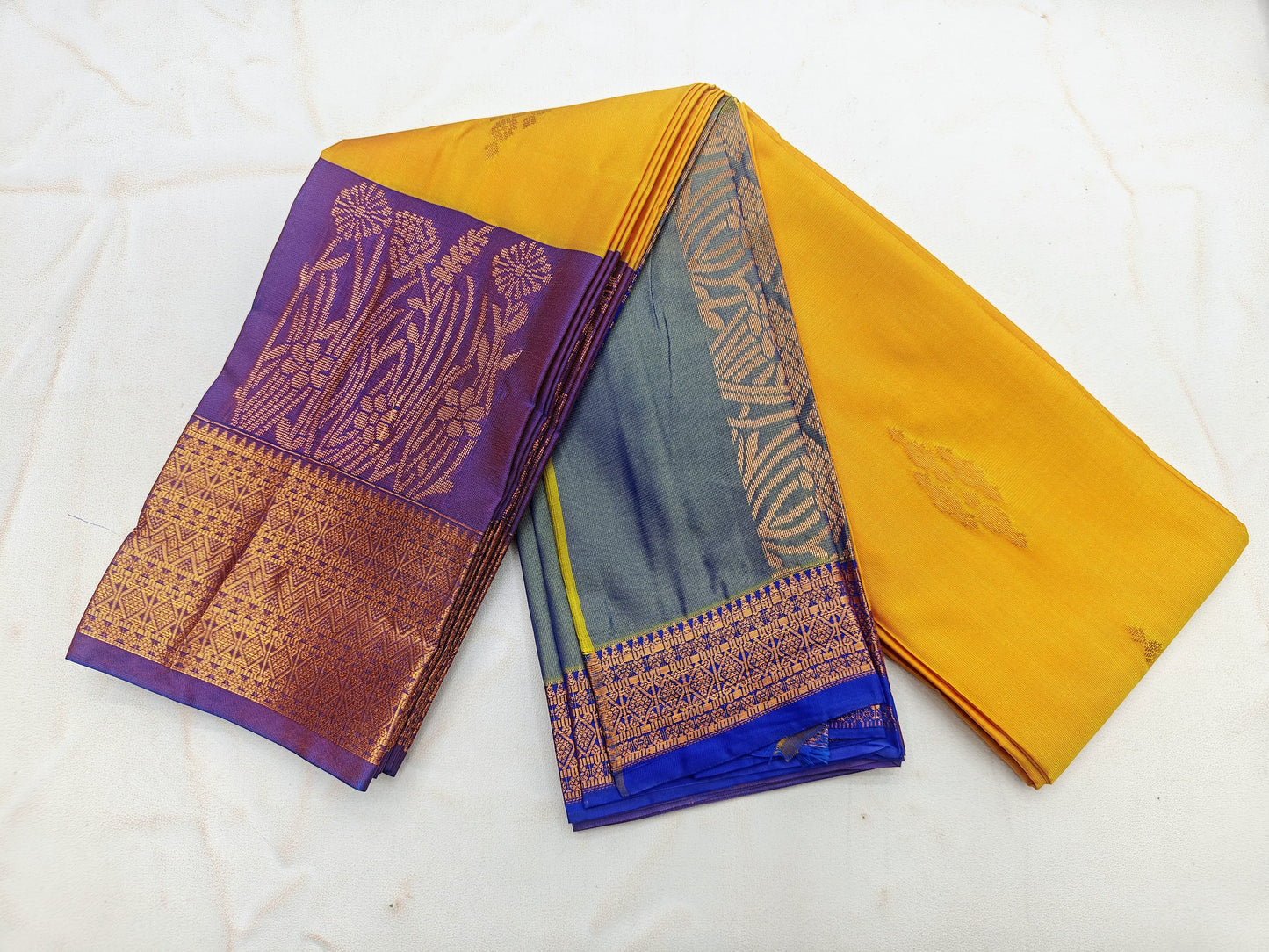 Fancy Kuttu Border SOFT SILK Sarees