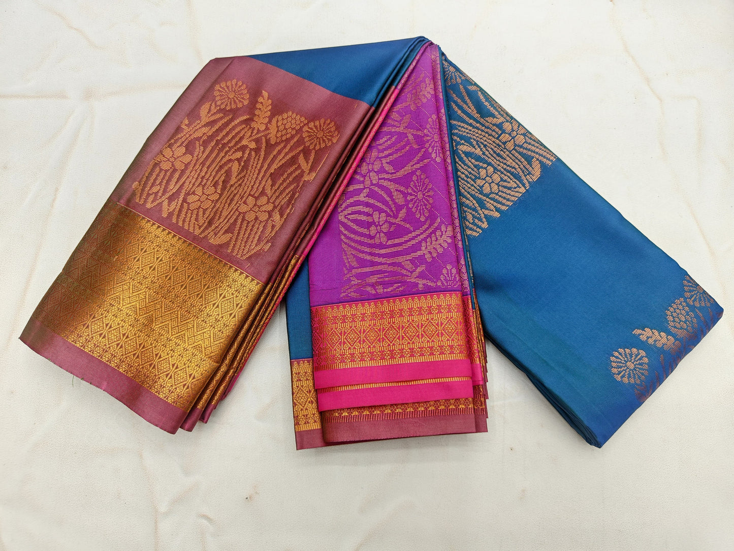 Fancy Kuttu Border SOFT SILK Sarees