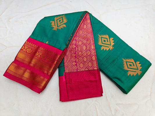 Fancy KUTTU Border SOFT SILK Sarees