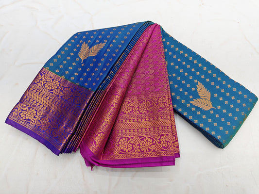 Fancy Border SOFT SILK Sarees