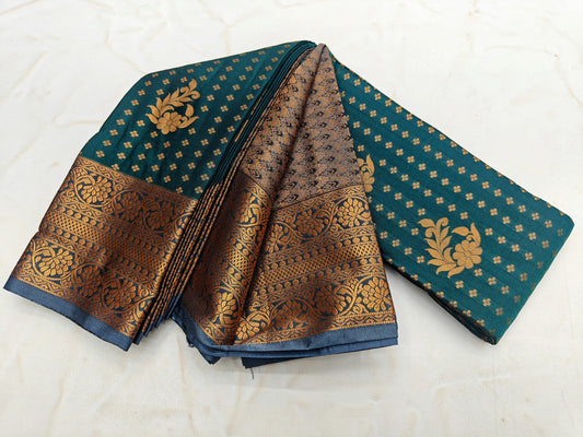 Fancy Border SOFT SILK Sarees