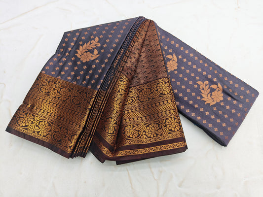 Fancy Border SOFT SILK Sarees