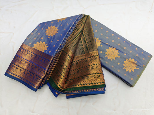 Fancy Border SOFT SILK Sarees