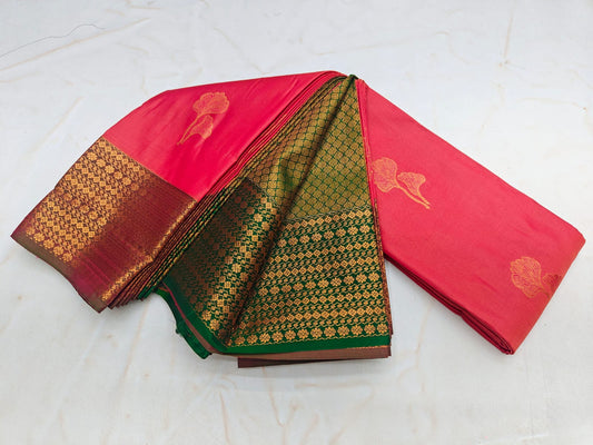 Fancy Border SOFT SILK Sarees