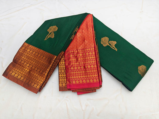 Fancy Border SOFT SILK Sarees