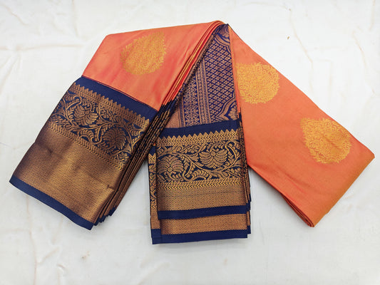 _Fancy KUTTU Border SOFT SILK Sarees