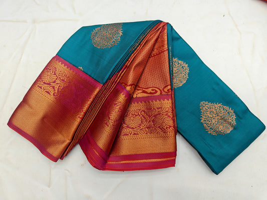 Fancy KUTTU Border SOFT SILK Sarees