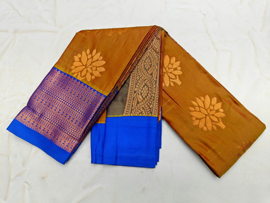 _Fancy KUTTU Border SOFT SILK Sarees