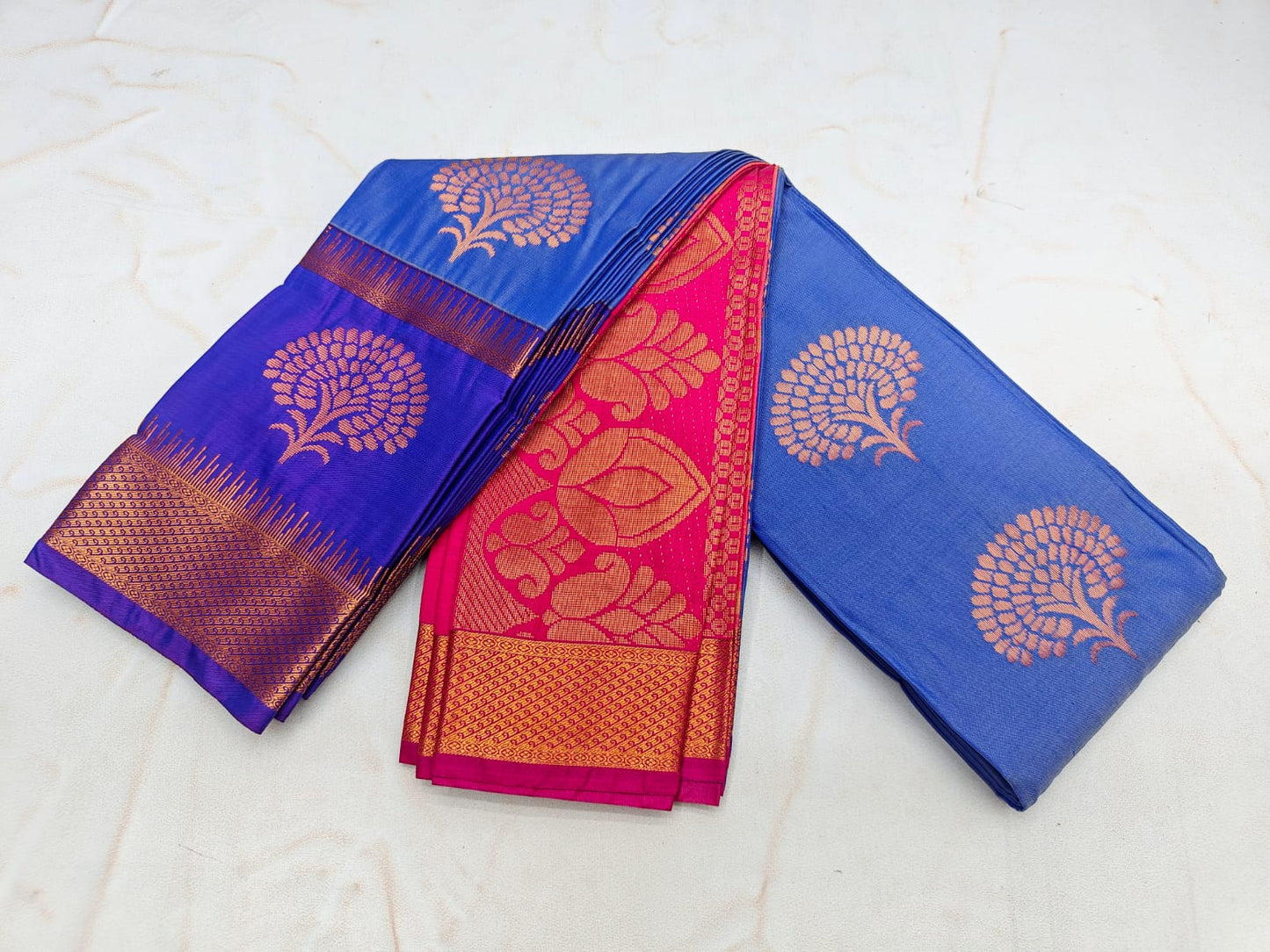 Fancy Border SOFT SILK Sarees