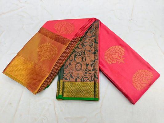 Fancy Border SOFT SILK Sarees