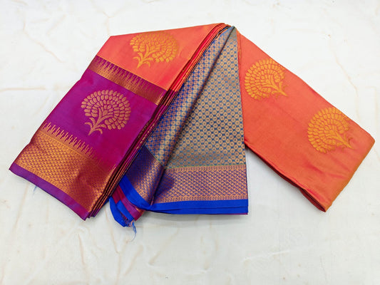 Fancy Border SOFT SILK Sarees