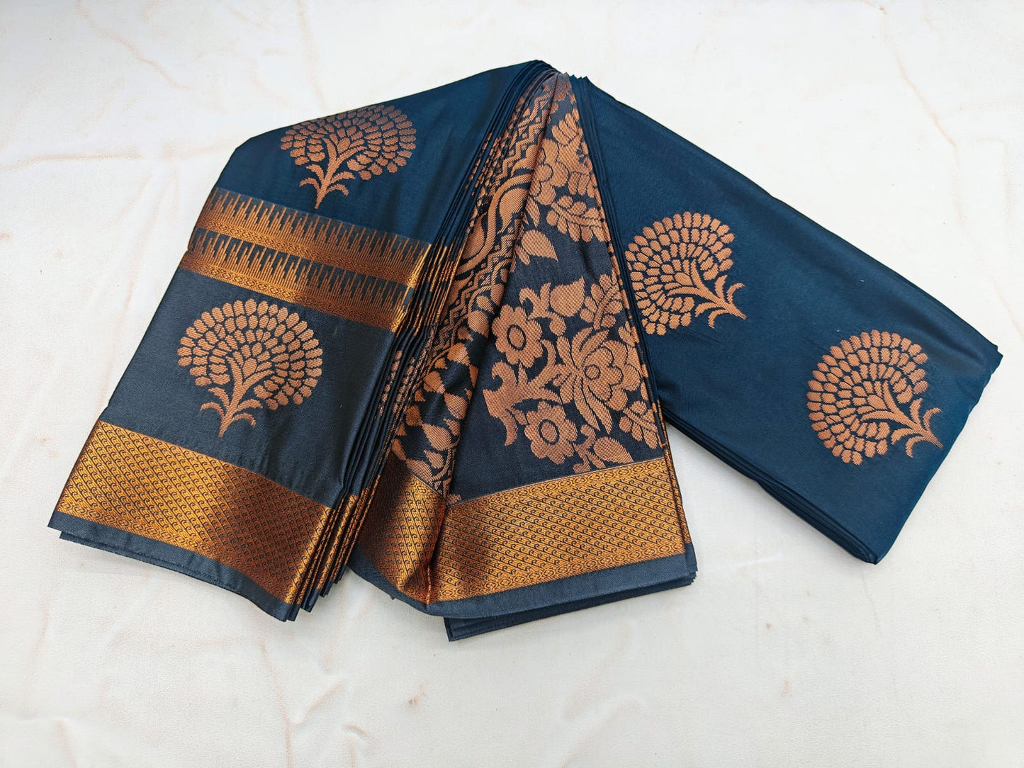 Fancy Border SOFT SILK Sarees