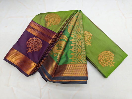 Fancy Border SOFT SILK Sarees