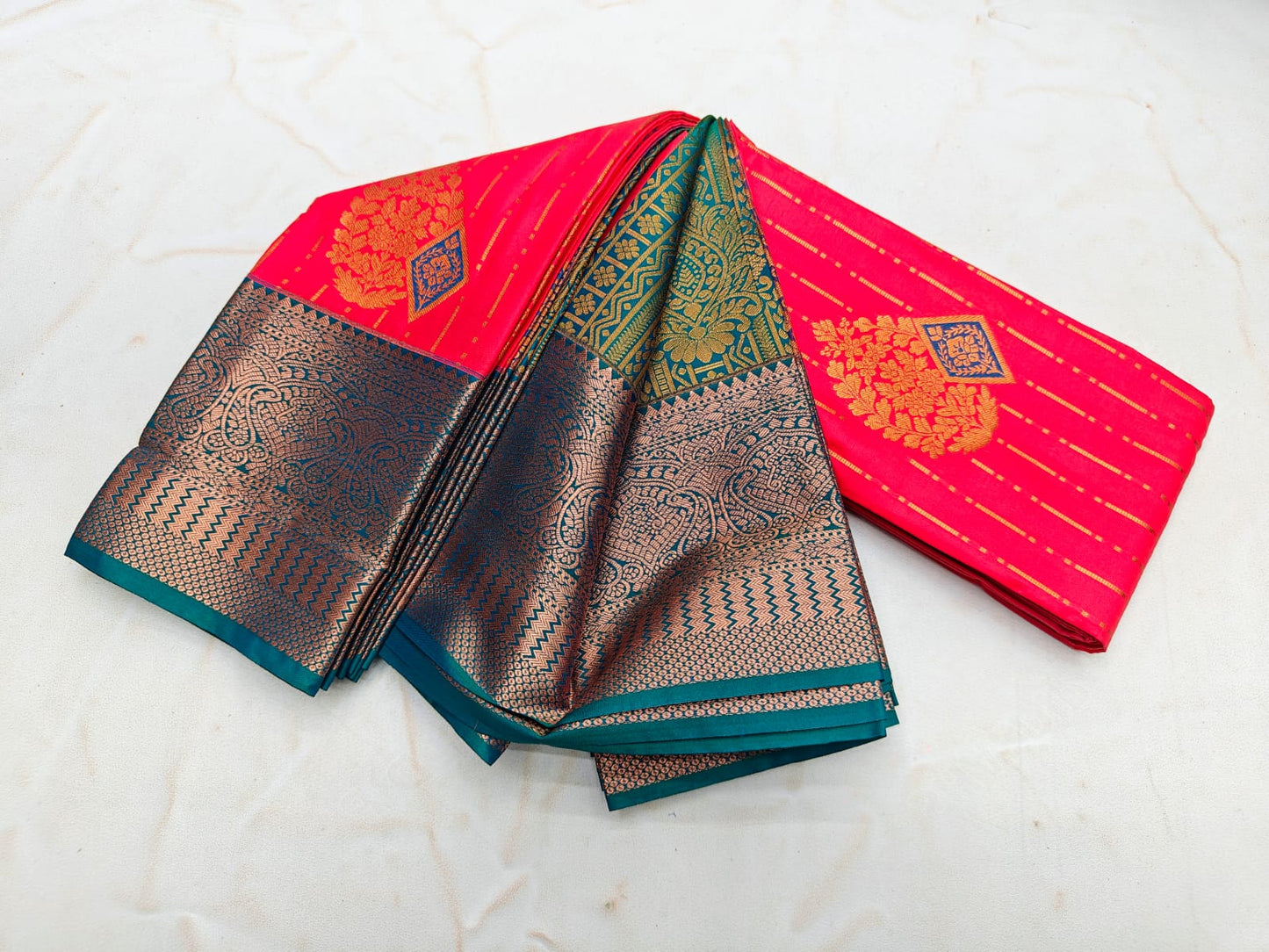 Fancy Border SOFT SILK Sarees