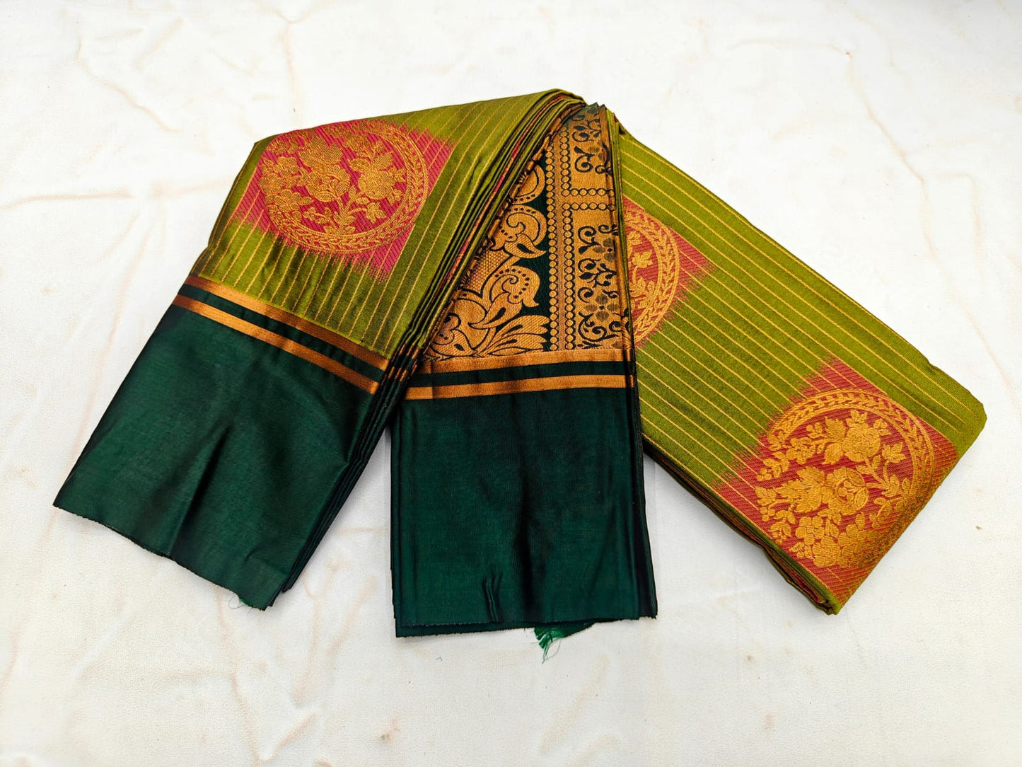 Fancy Border SOFT SILK Sarees