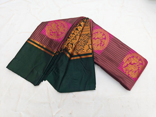 Fancy Border SOFT SILK Sarees