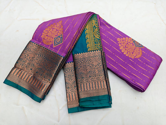 Fancy Border SOFT SILK Sarees