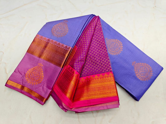 _Fancy Border SOFT SILK Sarees