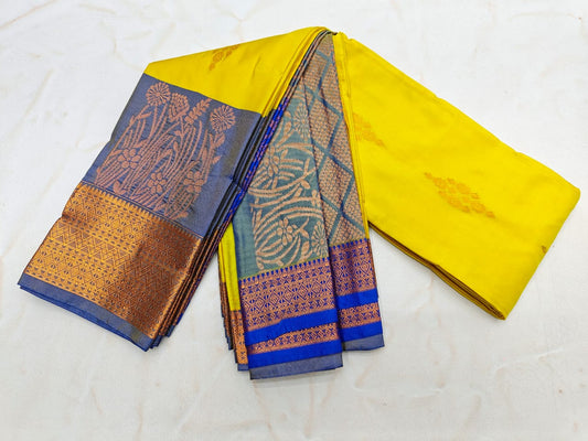 Fancy Border SOFT SILK Sarees