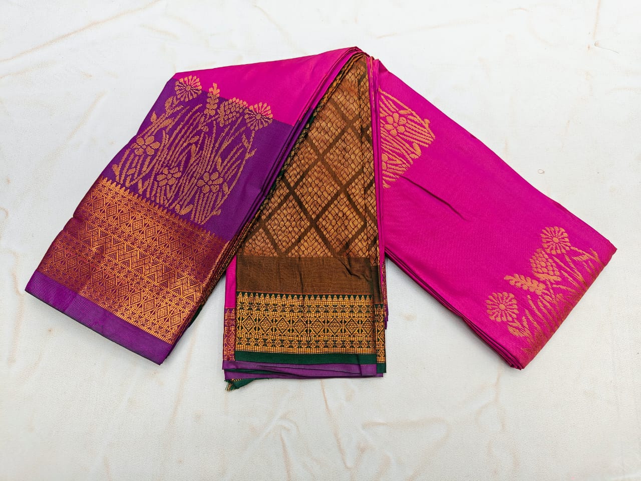 Fancy Border SOFT SILK Sarees