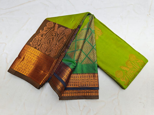 Fancy Border SOFT SILK Sarees