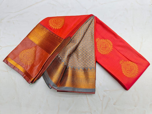 Fancy Border SOFT SILK Sarees