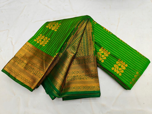 _Fancy Border SOFT SILK Sarees