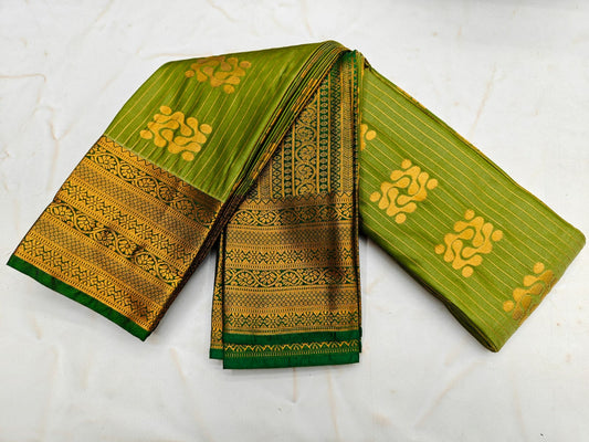 _Fancy Border SOFT SILK Sarees