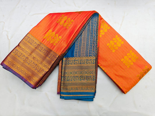 Fancy Border SOFT SILK Sarees