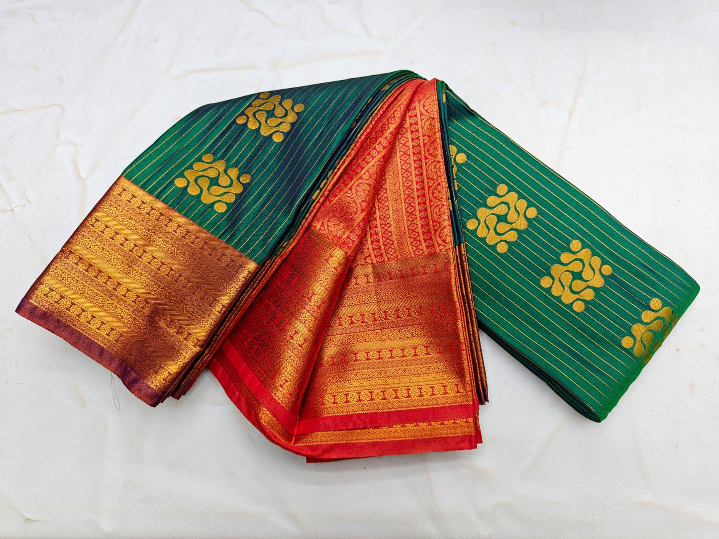 Fancy Border SOFT SILK Sarees