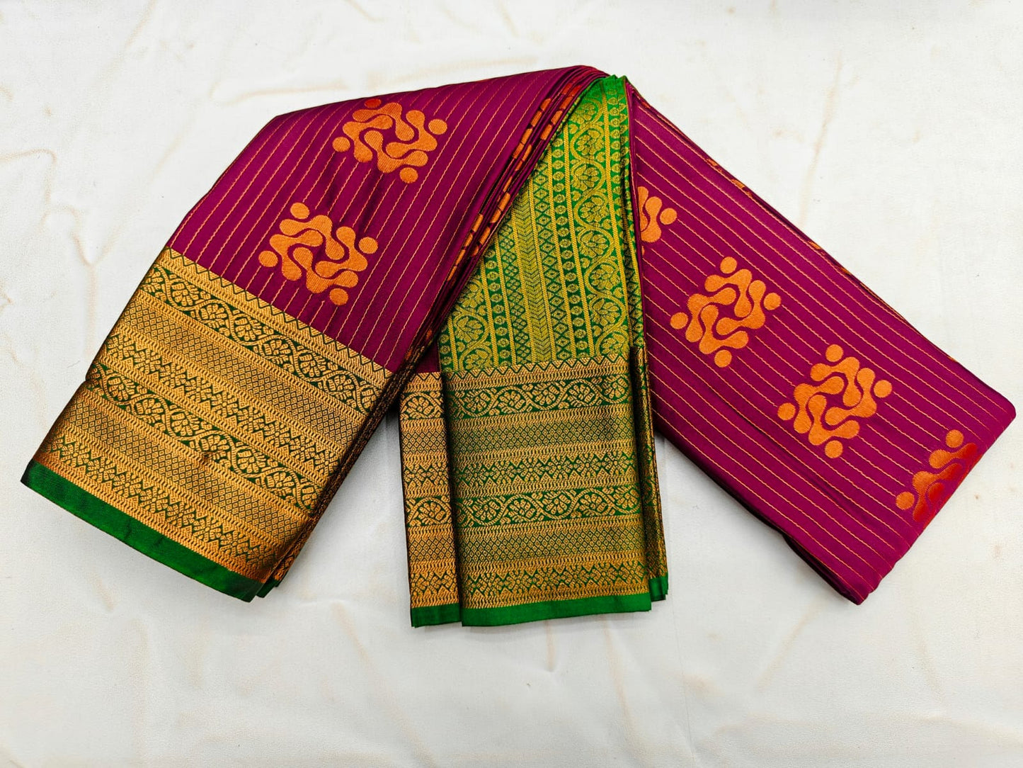 Fancy Border SOFT SILK Sarees