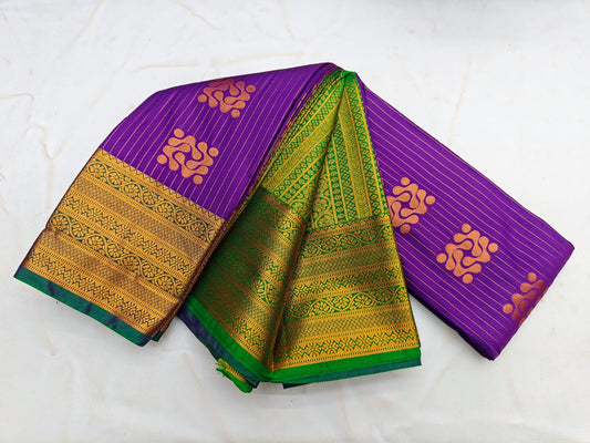 Fancy Border SOFT SILK Sarees