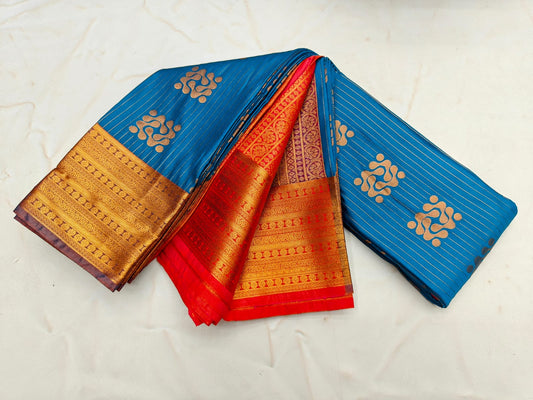 Fancy Border SOFT SILK Sarees