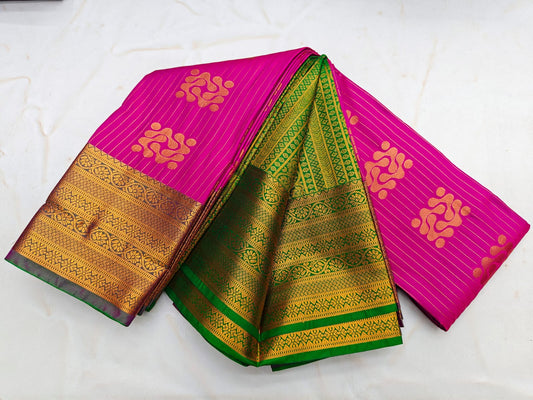 _Fancy Border SOFT SILK Sarees