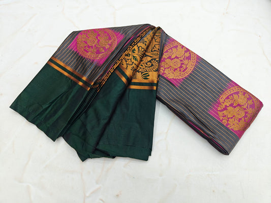 Fancy Border SOFT SILK Sarees