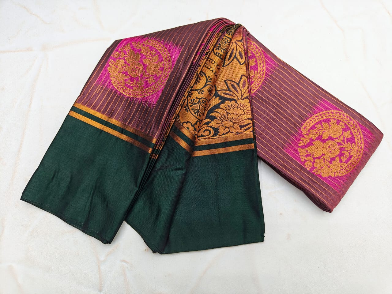 _Fancy Border SOFT SILK Sarees